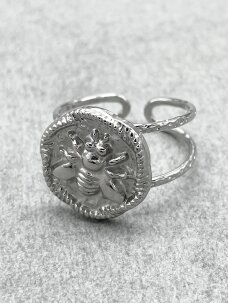 Stainless steel ring BEE