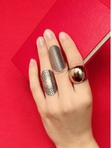 Stainless steel ring BOLD BEAUTY