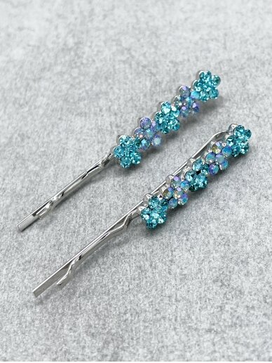 Hair clips SKY BLUE