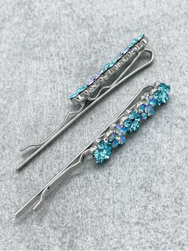 Hair clips SKY BLUE 2