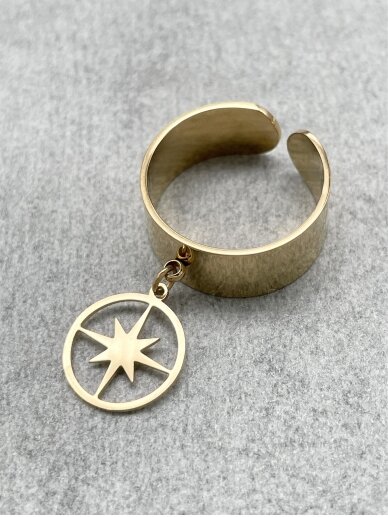 Steel ring MAGIC STAR 1