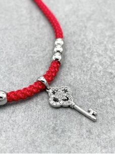 MAGIC KEY bracelet with red thread