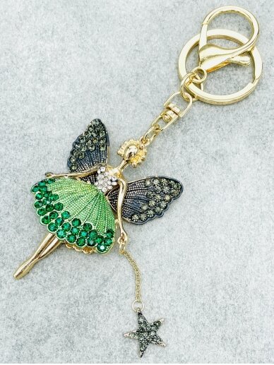 Key chain SPRINKLE EMERALD 2