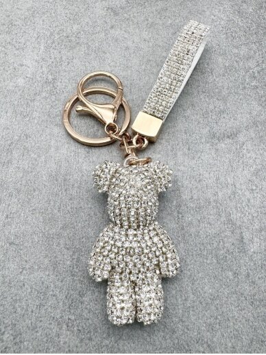 Key chain WHITE BEAR