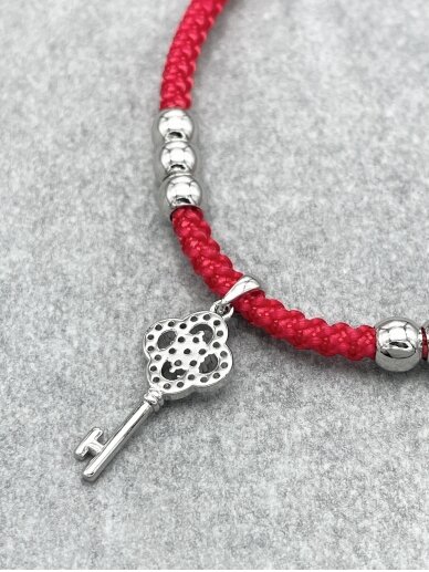 MAGIC KEY bracelet with red thread 3