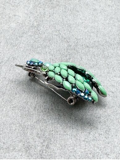 Brooch MINT BEETLE 1