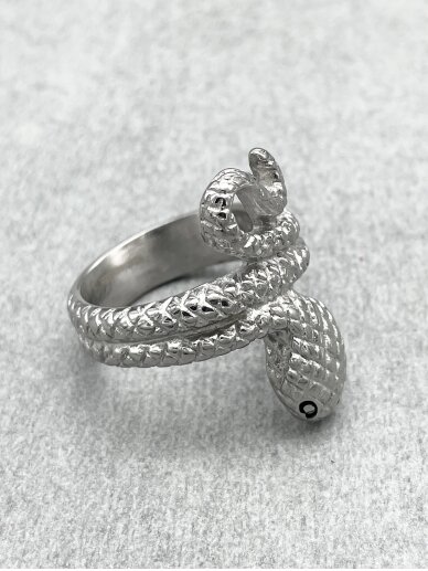 Stainless steel ring COBRA 3